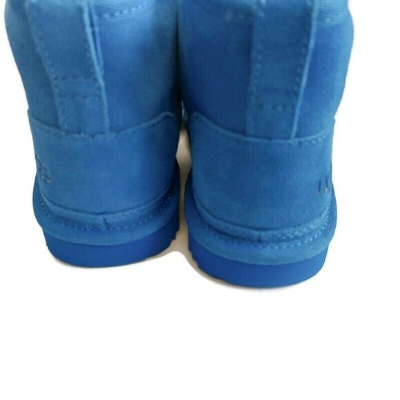 UGG Neumel II Chukka Boots Big Kids Size 4 Womens Sz 5 Suede Dive Blue 1017320K - Picture 6 of 8